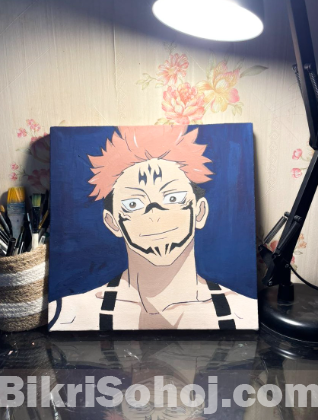 Sukuna canvus painting